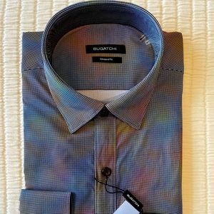 NWT- BUGATCHI Dress Shirt